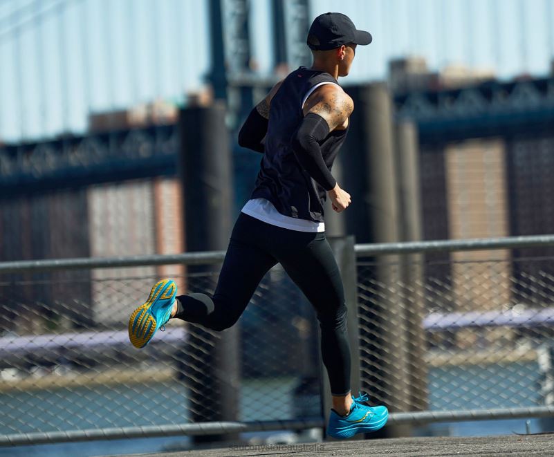 Saucony Men Endorphin Speed 3 8460X61 Ocean/ViZiGold