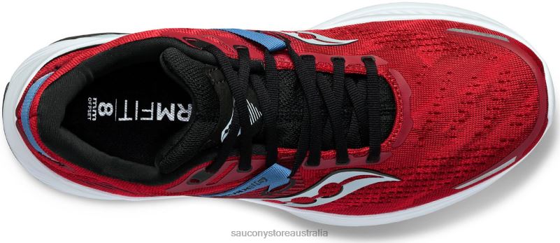 Saucony Men Guide 16 8460X49 Dahlia/Black