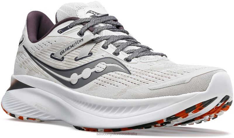 Saucony Men Guide 16 8460X50 Fog/Lava