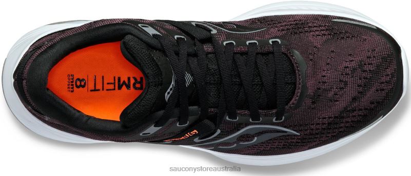 Saucony Men Guide 16 Wide 8460X122 Black/White