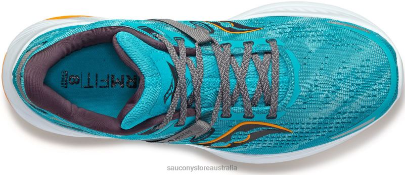 Saucony Men Guide 16 Wide 8460X123 Agave/Marigold