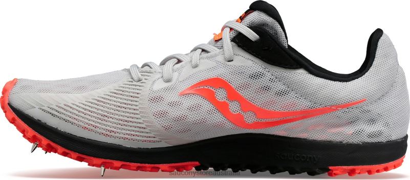 Saucony Men Kilkenny XC9 Flat 8460X130 Fog/Black/ViZi