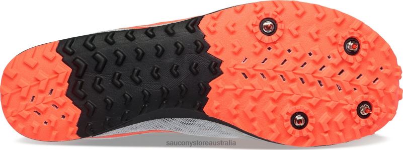 Saucony Men Kilkenny XC9 Flat 8460X130 Fog/Black/ViZi