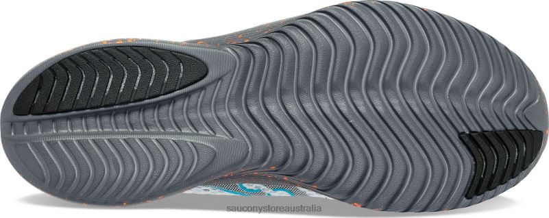 Saucony Men Kinvara 14 8460X26 White/Gravel