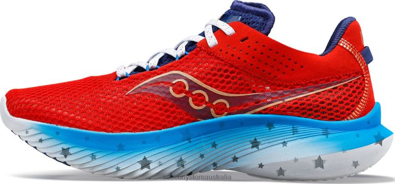 Saucony Men Kinvara 14 Liberty 8460X105 Red/White/Blue