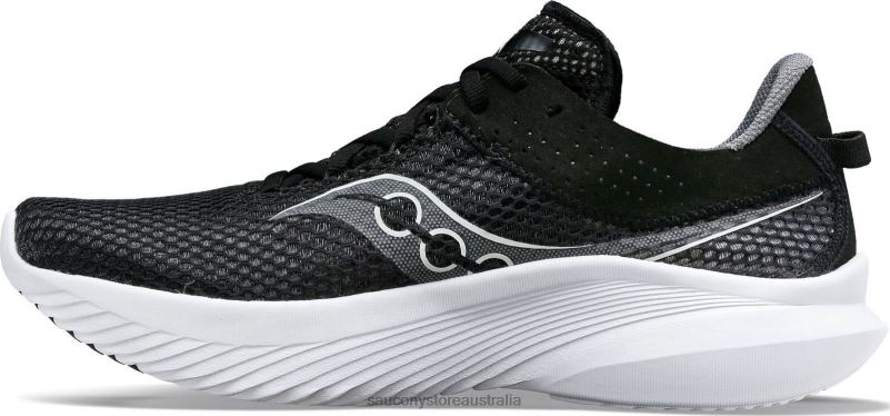 Saucony Men Kinvara 14 Wide 8460X110 Black/White