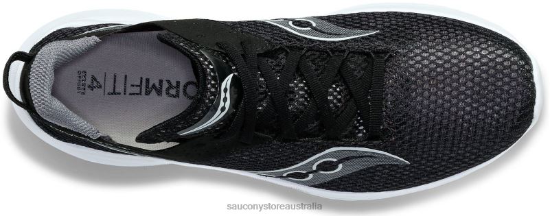 Saucony Men Kinvara 14 Wide 8460X110 Black/White