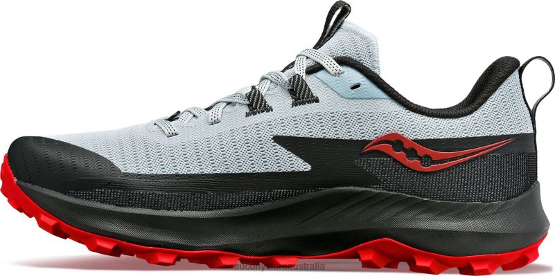 Saucony Men Peregrine 13 8460X42 Vapor/Poppy