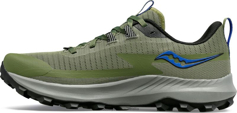 Saucony Men Peregrine 13 8460X45 Glade/Black