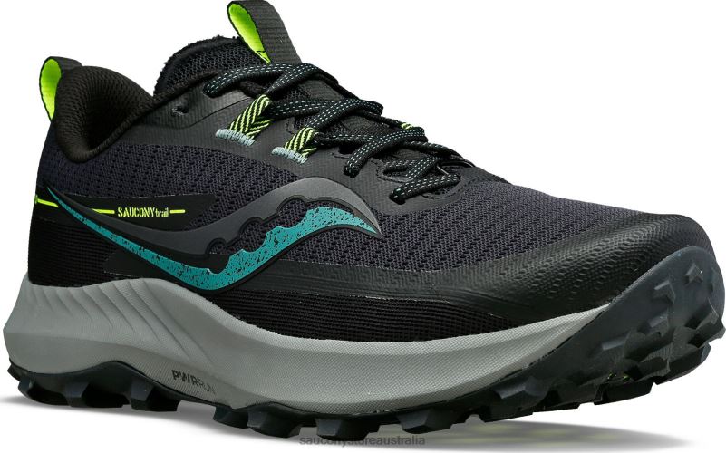 Saucony Men Peregrine 13 8460X46 Wood/Fossil