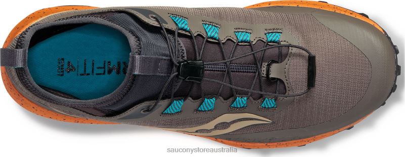 Saucony Men Peregrine 13 ST 8460X134 Umber/Basalt