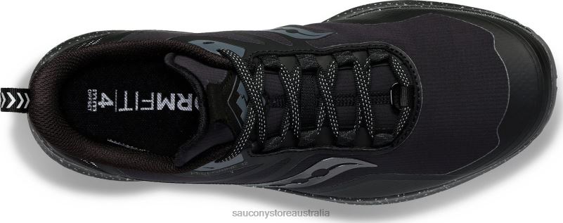Saucony Men Peregrine ICE+ 3 8460X145 Black/Shadow