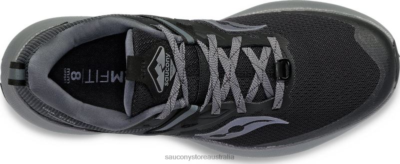 Saucony Men Ride 15 TR 8460X141 Black/Charcoal