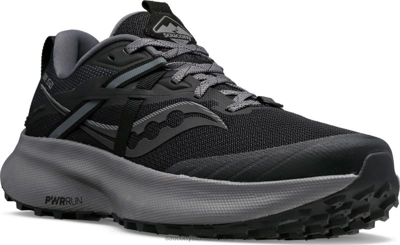 Saucony Men Ride 15 TR 8460X141 Black/Charcoal