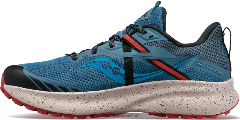 Saucony Men Ride 15 TR 8460X142 Deep Sea/Lava