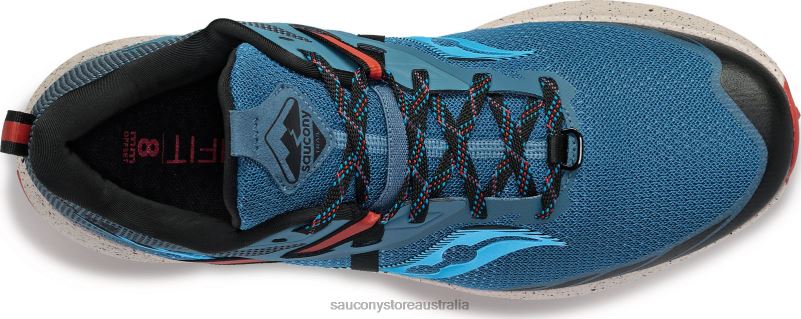 Saucony Men Ride 15 TR 8460X142 Deep Sea/Lava