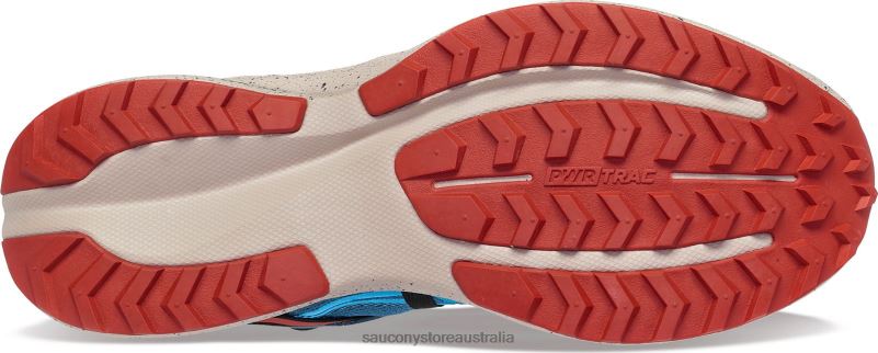 Saucony Men Ride 15 TR 8460X142 Deep Sea/Lava