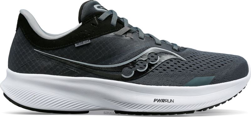 Saucony Men Ride 16 8460X12 Wood/Black