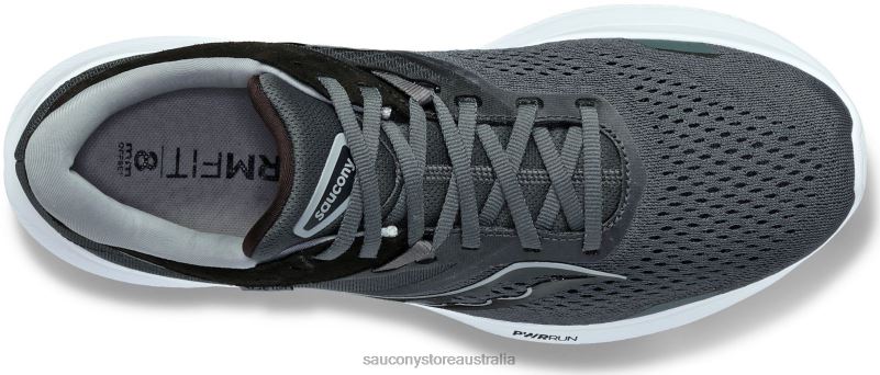 Saucony Men Ride 16 8460X12 Wood/Black