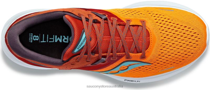 Saucony Men Ride 16 8460X1 Marigold/Lava