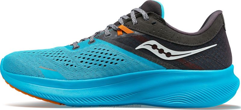 Saucony Men Ride 16 8460X2 Agave/Basalt