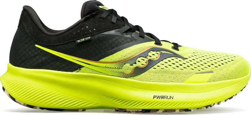 Saucony Men Ride 16 8460X4 Citron/Black