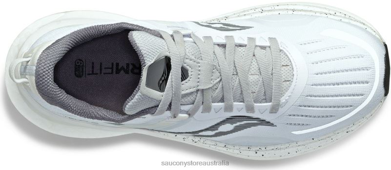 Saucony Men Tempus 8460X15 White/Black