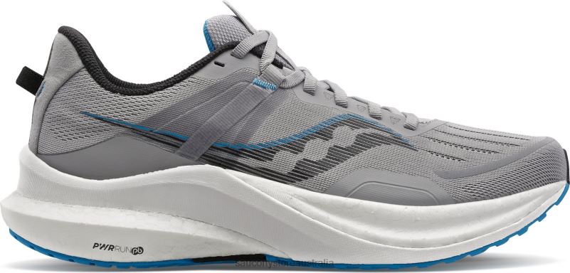 Saucony Men Tempus 8460X17 Alloy/Topaz