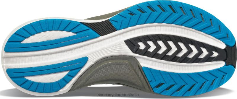 Saucony Men Tempus 8460X17 Alloy/Topaz