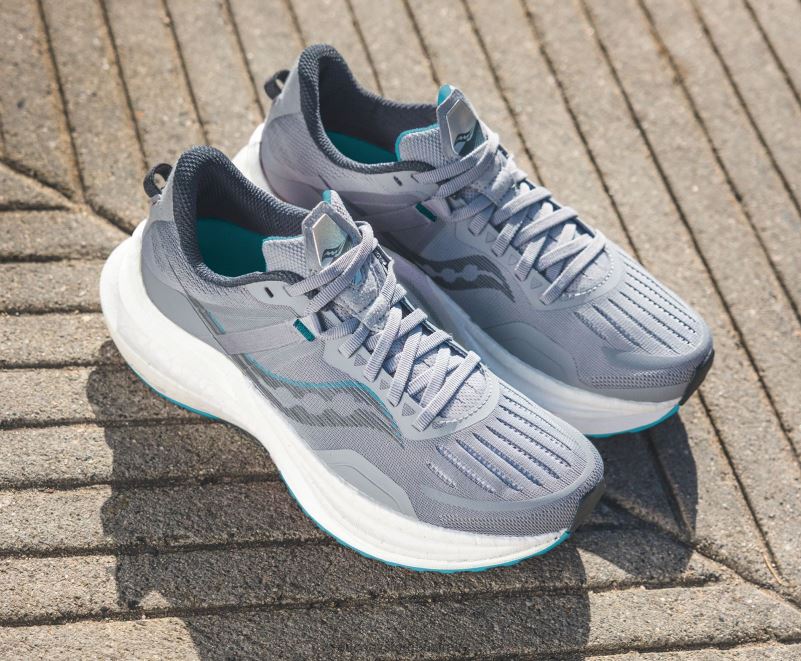 Saucony Men Tempus 8460X17 Alloy/Topaz