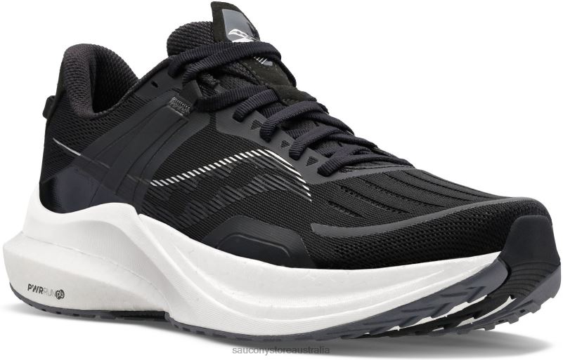 Saucony Men Tempus 8460X18 Black/Fog