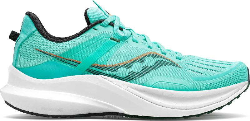 Saucony Men Tempus 8460X21 Cool Mint/Zest