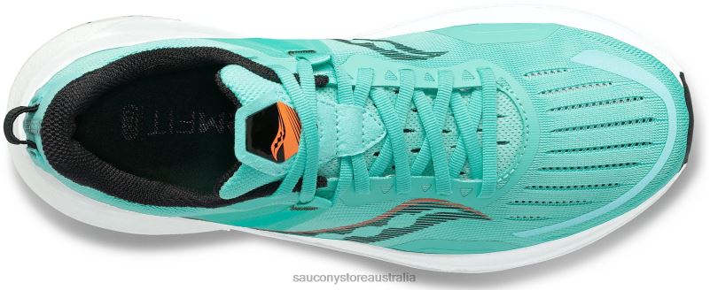 Saucony Men Tempus 8460X21 Cool Mint/Zest