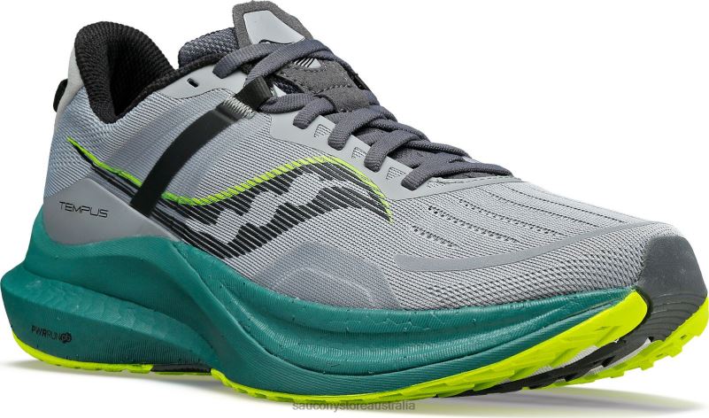 Saucony Men Tempus 8460X22 Fossil/Moss