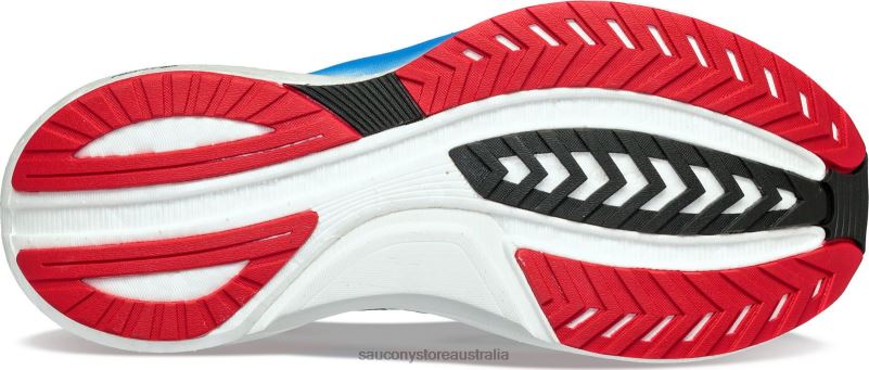 Saucony Men Tempus 8460X23 Hydro/Poppy