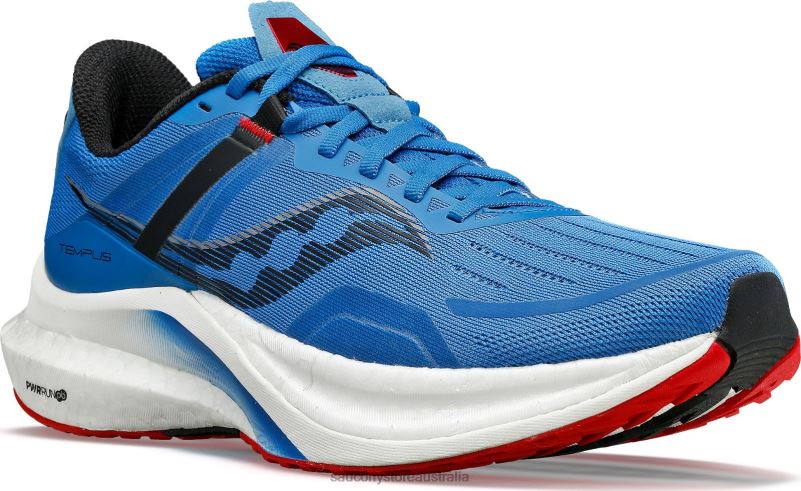 Saucony Men Tempus 8460X23 Hydro/Poppy