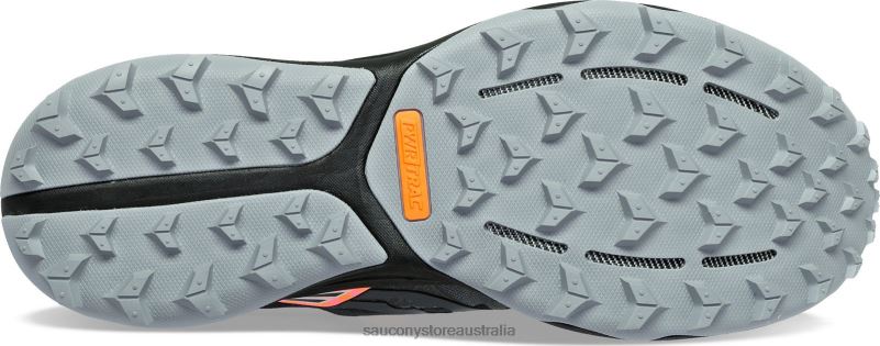 Saucony Men Xodus Ultra 2 8460X126 Black/ViZiOrange