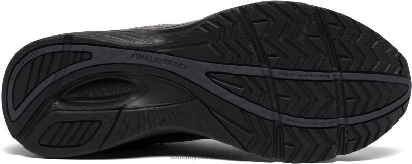 Saucony Men Integrity Walker 3 Wide 8460X163 Black