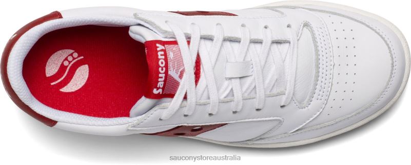 Saucony Men Jazz Court 8460X172 White/Red