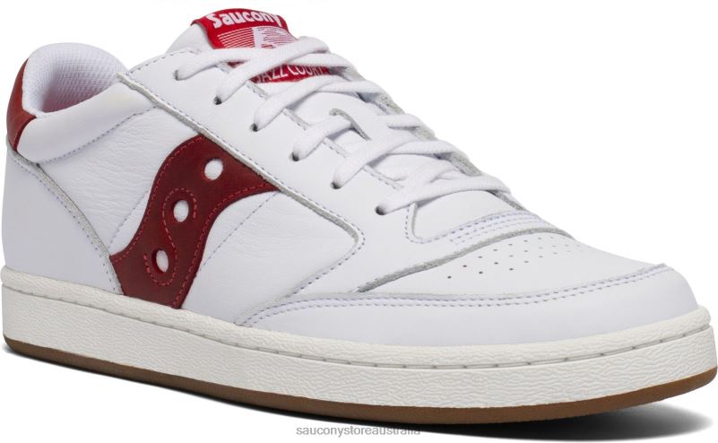 Saucony Men Jazz Court 8460X172 White/Red