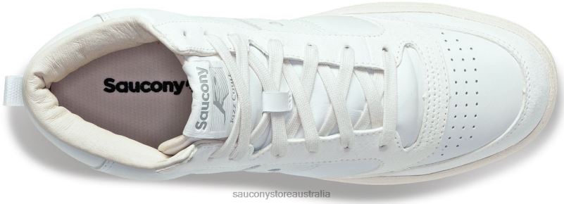 Saucony Men Jazz Court High Premium 8460X167 White/White