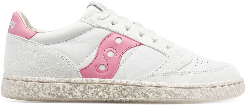 Saucony Men Jazz Court Premium 8460X166 White/Pink