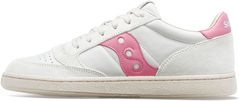 Saucony Men Jazz Court Premium 8460X166 White/Pink