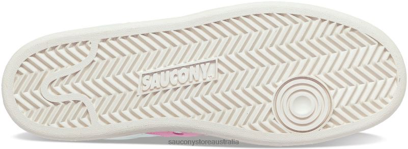 Saucony Men Jazz Court Premium 8460X166 White/Pink