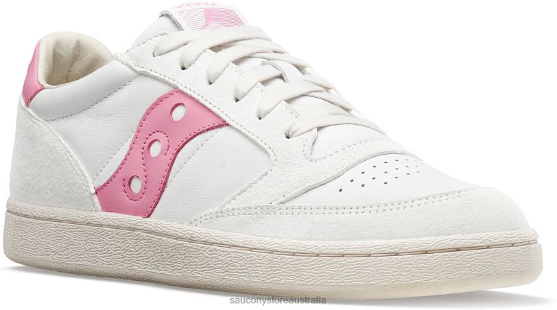 Saucony Men Jazz Court Premium 8460X166 White/Pink