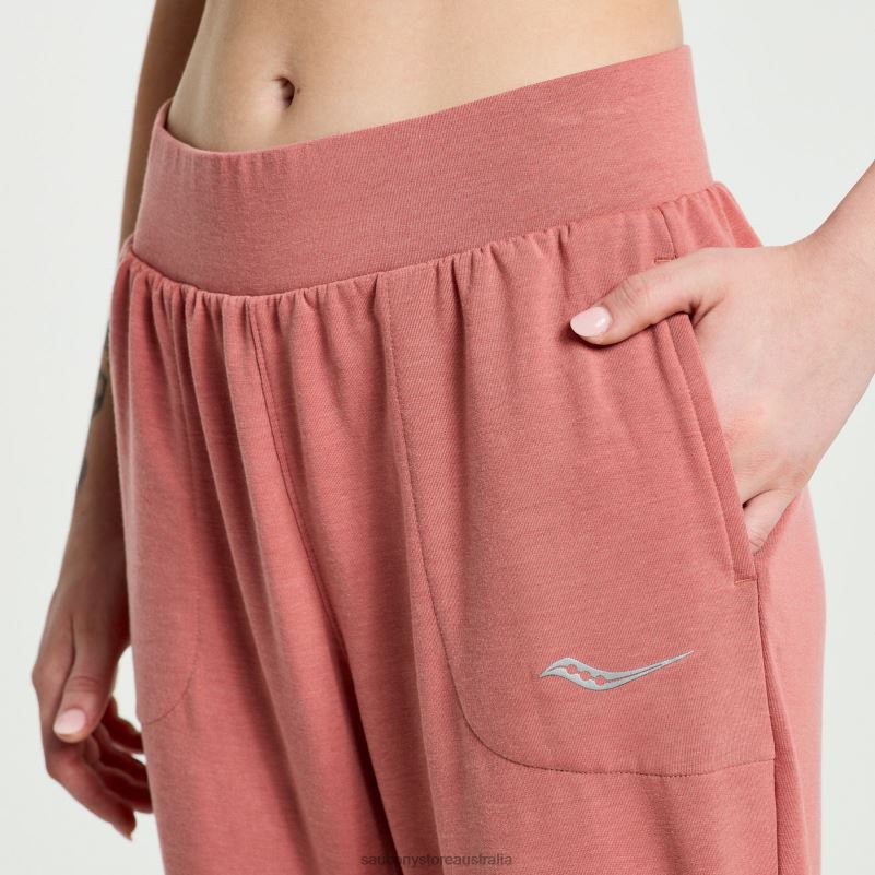 Saucony Women Boston Pant 8460X827 Soot Heather