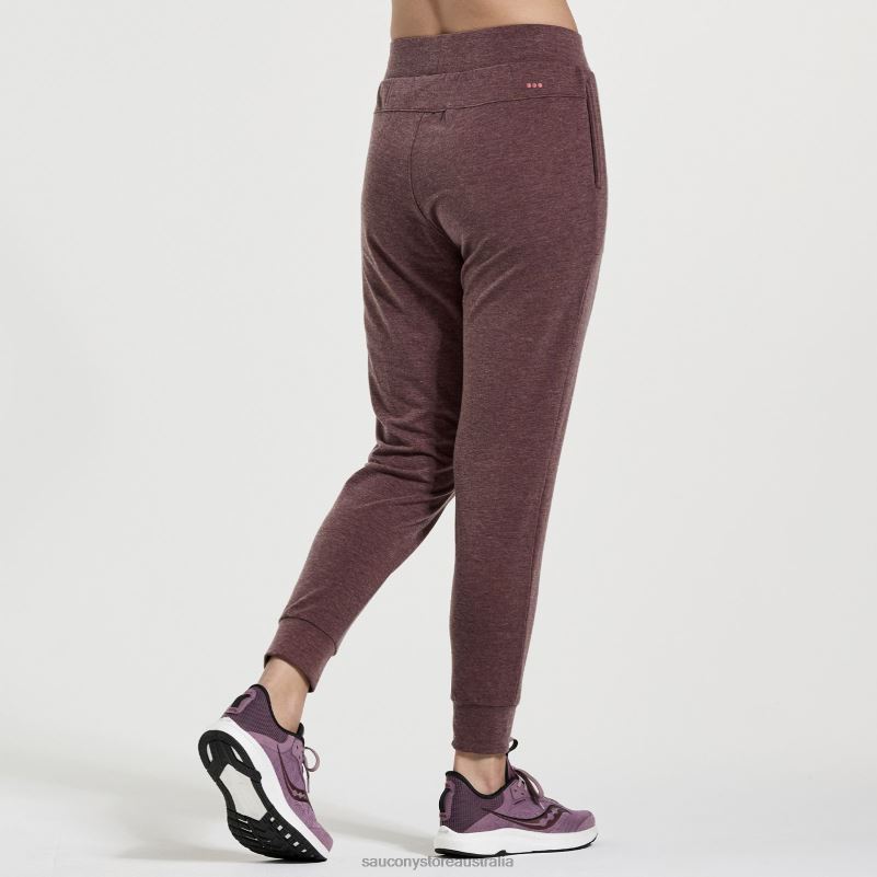 Saucony Women Boston Pant 8460X828 Stone Heather
