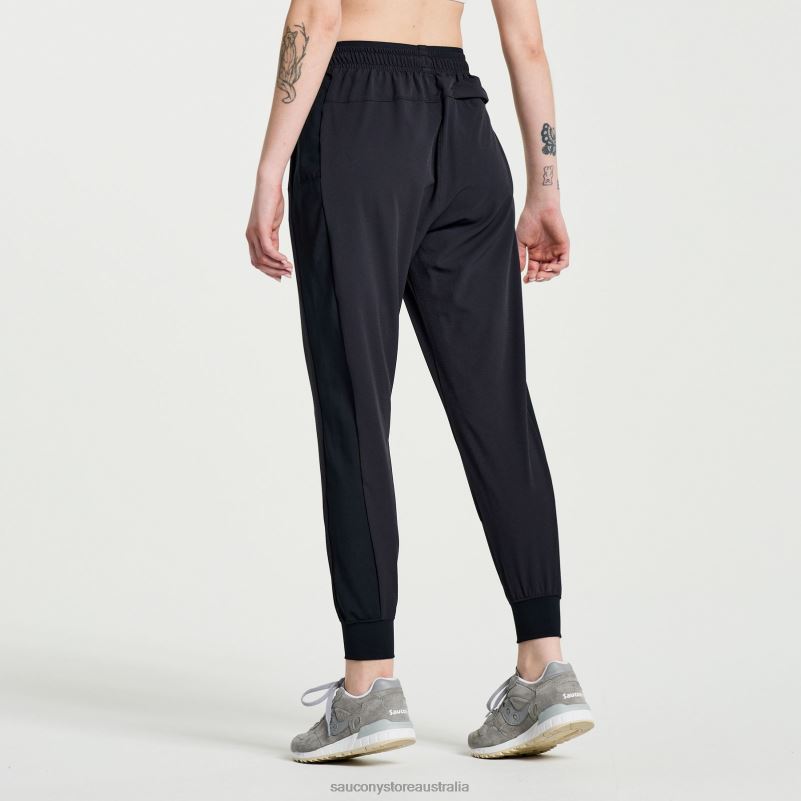 Saucony Women Boston Woven Pant 8460X829 Black