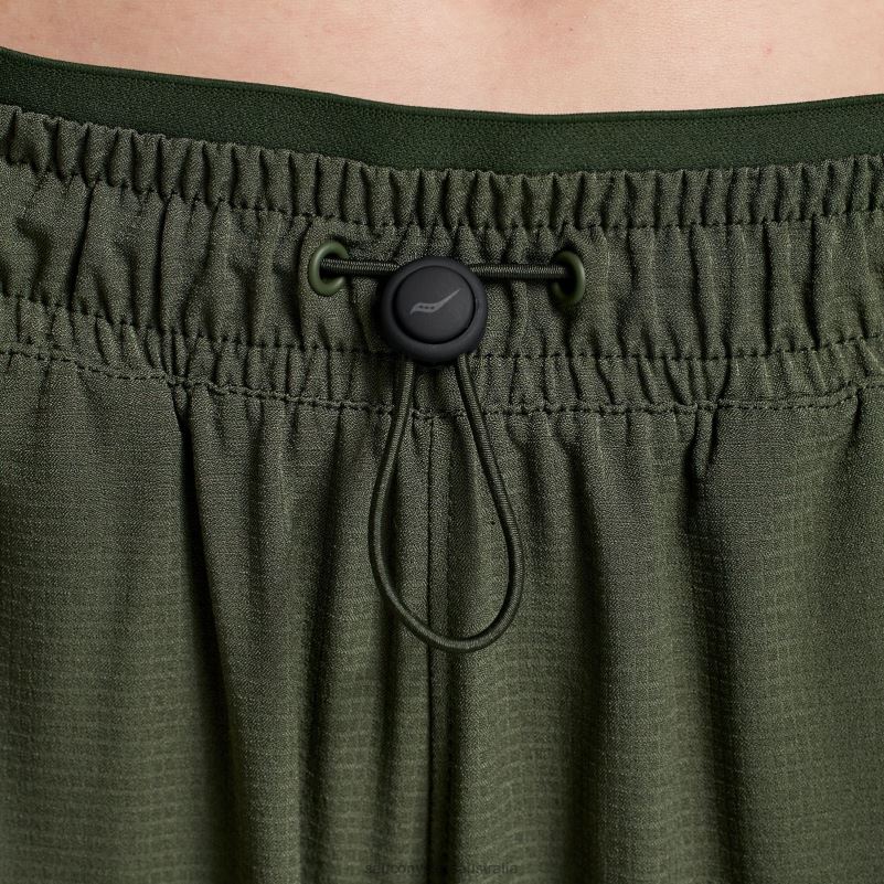 Saucony Women Boston Woven Pant 8460X830 Climbing Ivy