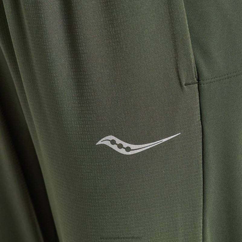 Saucony Women Boston Woven Pant 8460X830 Climbing Ivy